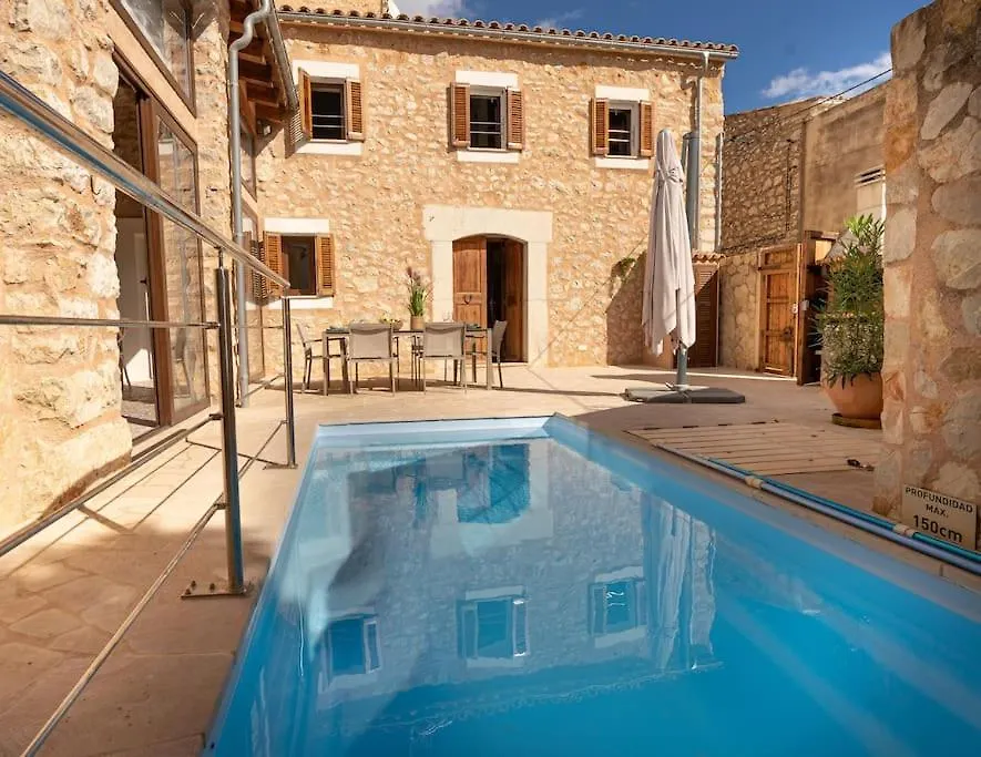 Willa Casa De Pueblo Sa Teulera De Biniamar Con Piscina